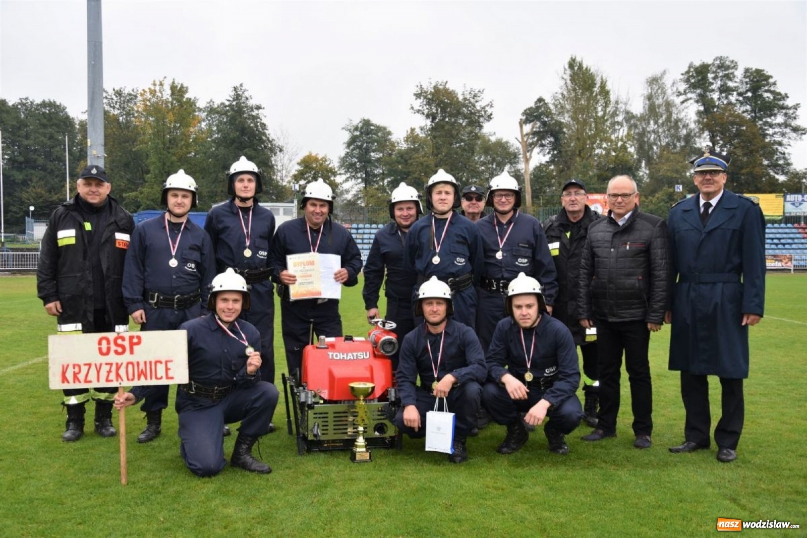 Zdjęcie w galerii na portalu naszwodzislaw.com: Sportowo-pożarnicza rywalizacja strażaków OSP [FOTO] wiadomości z regionu