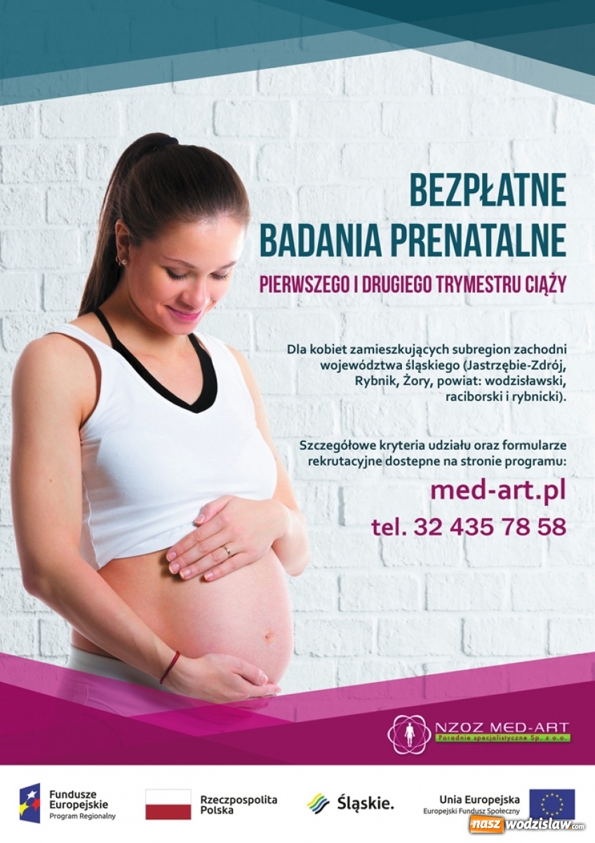 Zdjęcie w galerii na portalu naszwodzislaw.com: Wodzisławski magistrat i OPS zapraszają na bezpłatne badania prenatalne wiadomości z regionu