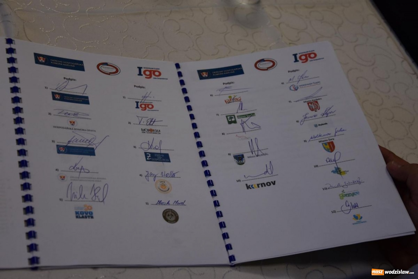 Zdjęcie w galerii na portalu naszwodzislaw.com: Podpisano historyczne memorandum o współpracy wiadomości z regionu