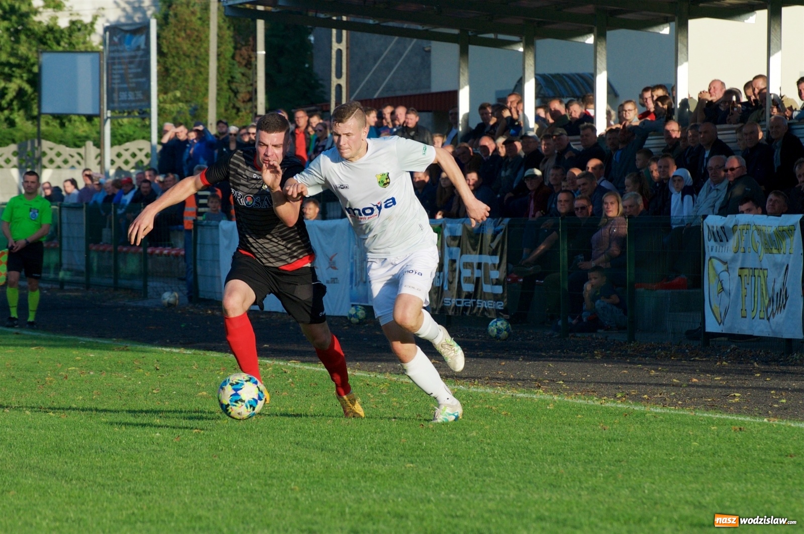 Zdjęcie w galerii na portalu naszwodzislaw.com: Klasa okręgowa. Bez bramek w starciu beniaminków [FOTO] wiadomości z regionu