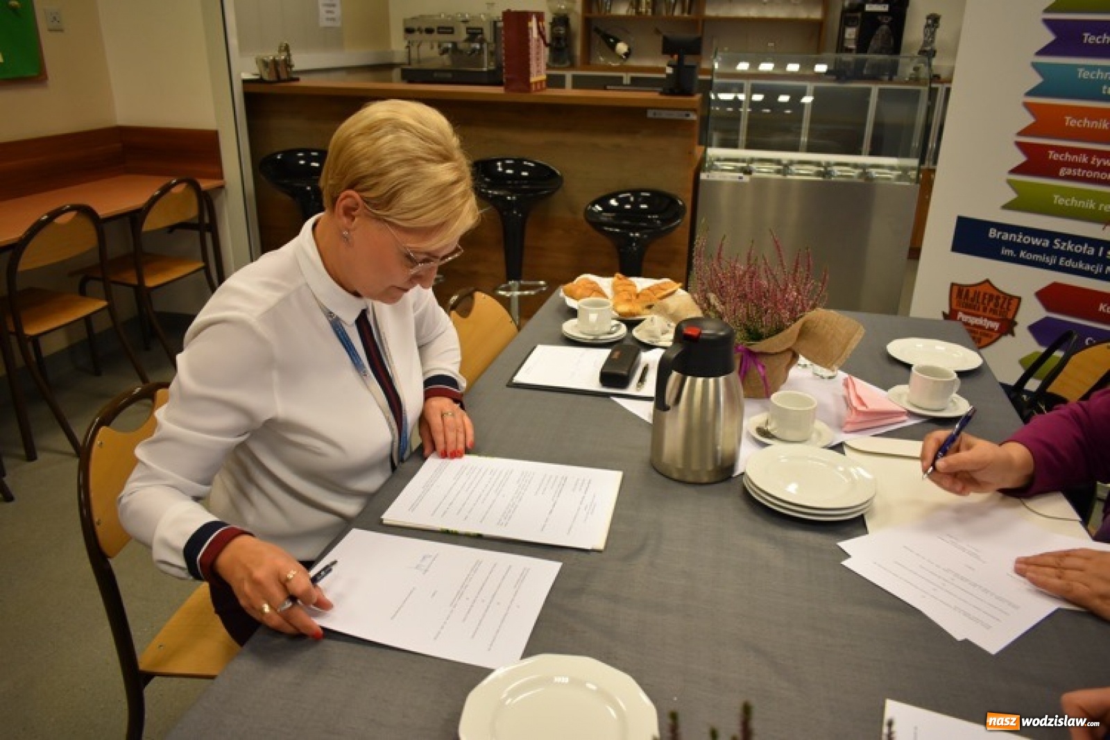 Zdjęcie w galerii na portalu naszwodzislaw.com: Wodzisławski Ekonomik podjął współpracę z pracodawcami. Nowy model edukacji zawodowej wiadomości z regionu