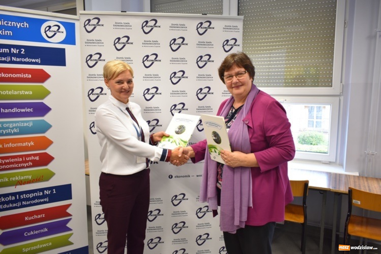 Zdjęcie w galerii na portalu naszwodzislaw.com: Wodzisławski Ekonomik podjął współpracę z pracodawcami. Nowy model edukacji zawodowej wiadomości z regionu