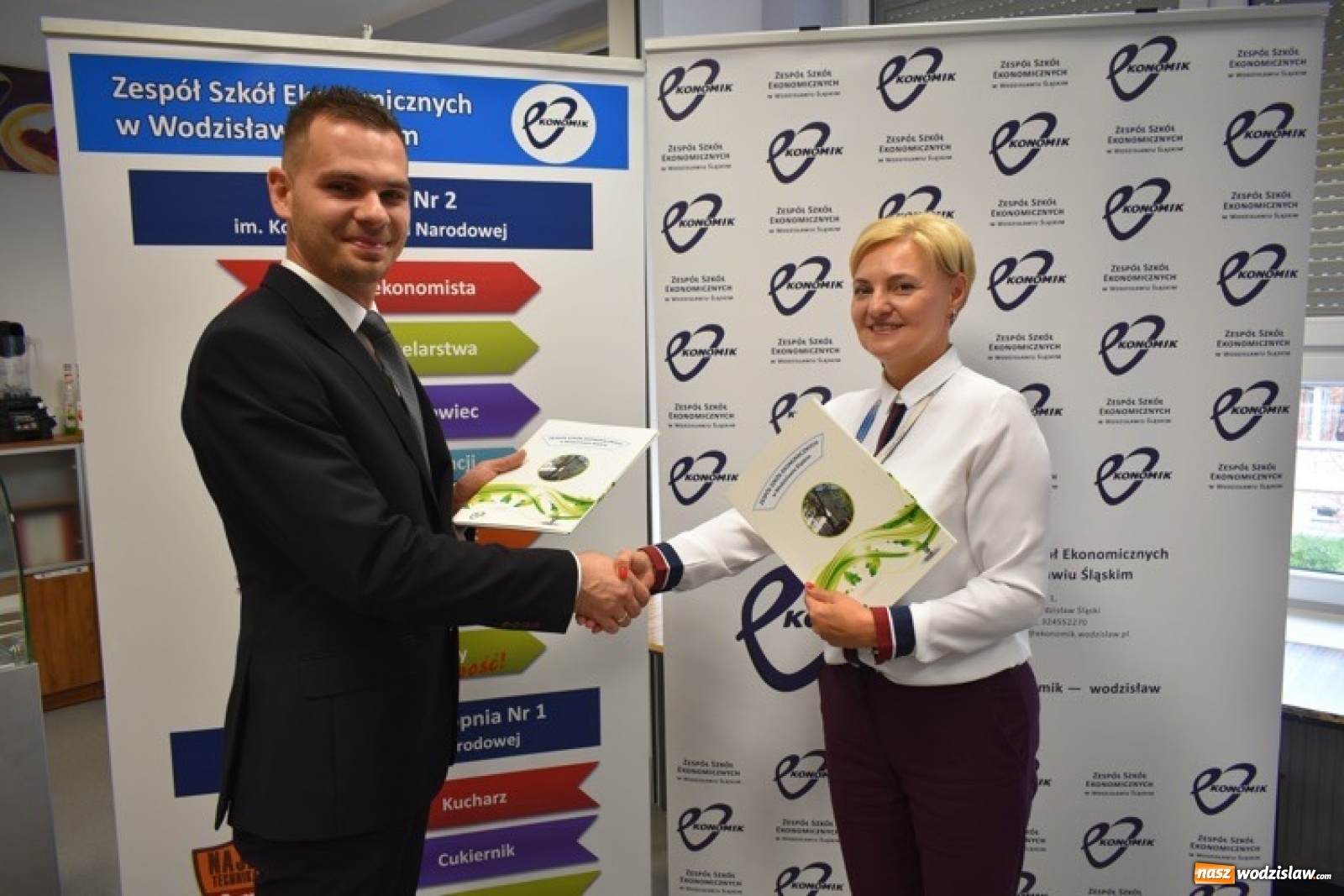 Zdjęcie w galerii na portalu naszwodzislaw.com: Wodzisławski Ekonomik podjął współpracę z pracodawcami. Nowy model edukacji zawodowej wiadomości z regionu