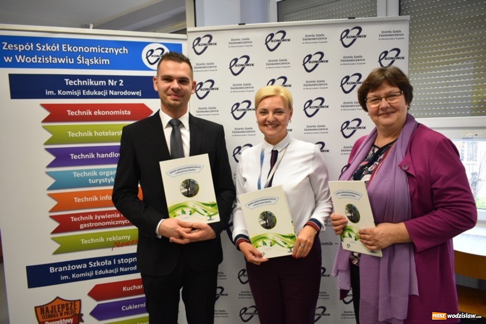 Zdjęcie w galerii na portalu naszwodzislaw.com: Wodzisławski Ekonomik podjął współpracę z pracodawcami. Nowy model edukacji zawodowej wiadomości z regionu