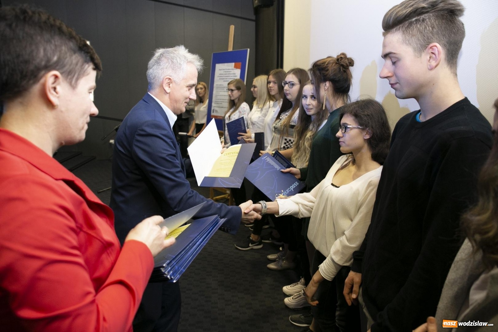 Zdjęcie w galerii na portalu naszwodzislaw.com: Rydułtowy. Podsumowali europejski start wiadomości z regionu