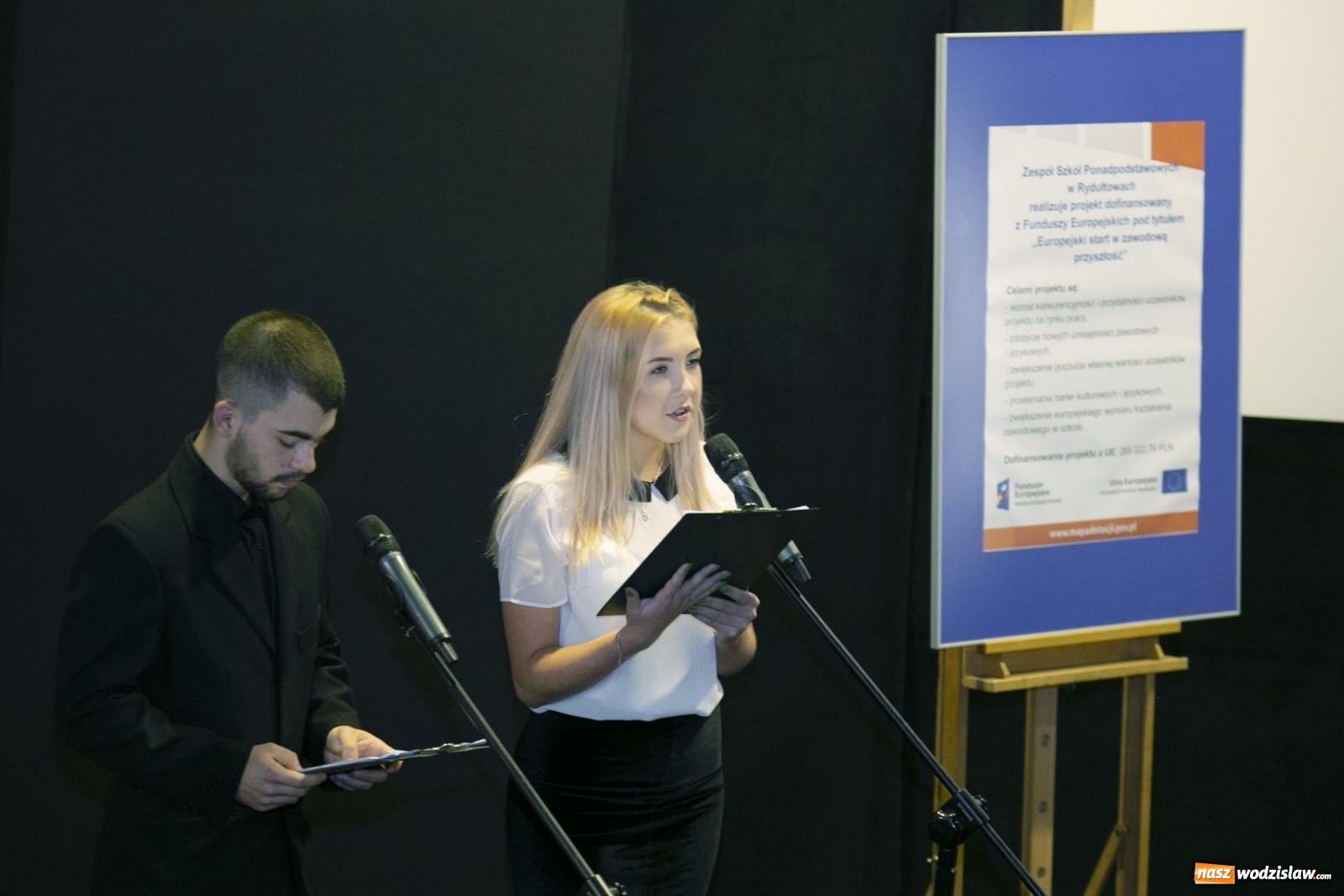 Zdjęcie w galerii na portalu naszwodzislaw.com: Rydułtowy. Podsumowali europejski start wiadomości z regionu