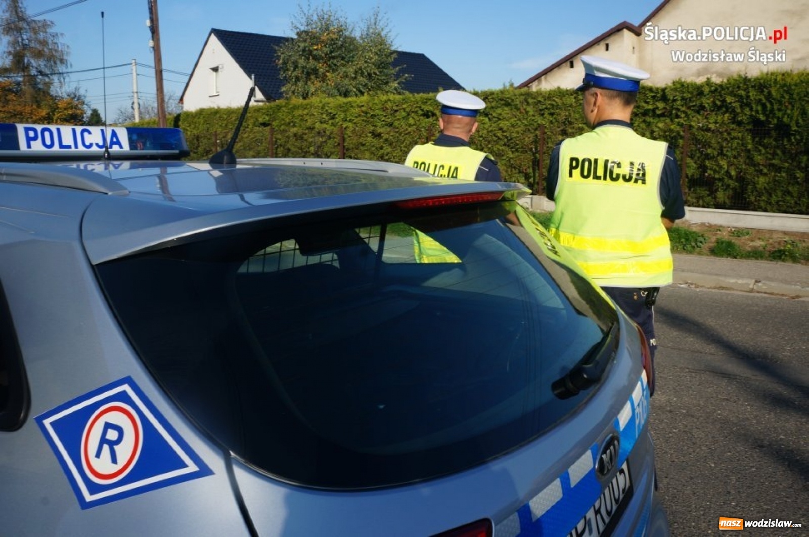 Zdjęcie w galerii na portalu naszwodzislaw.com: Wspólne patrole drogówki z jednostkami ościennych powiatów wiadomości z regionu