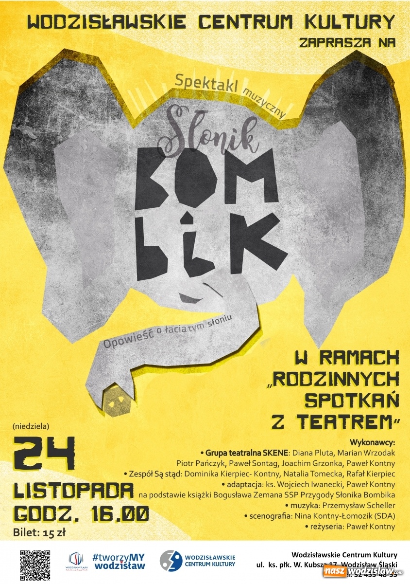 Zdjęcie w galerii na portalu naszwodzislaw.com: Poznaj Słonika Bombika w WCK wiadomości z regionu