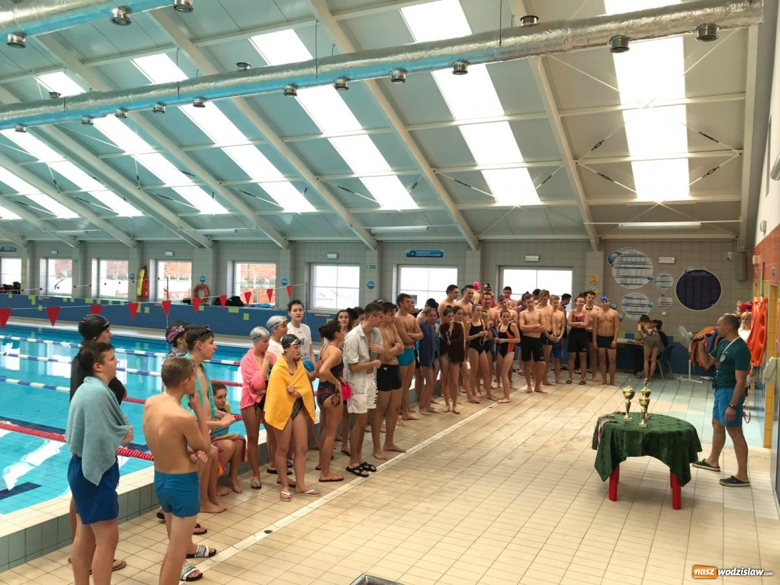 Zdjęcie w galerii na portalu naszwodzislaw.com: Na Mancie pływali o Puchar Starosty wiadomości z regionu