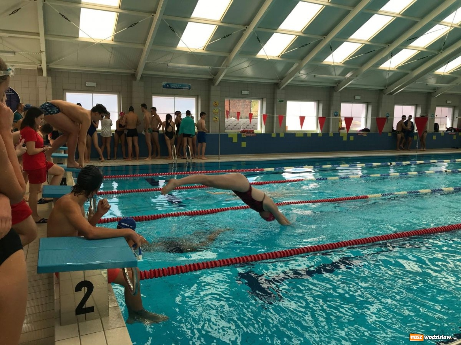 Zdjęcie w galerii na portalu naszwodzislaw.com: Na Mancie pływali o Puchar Starosty wiadomości z regionu