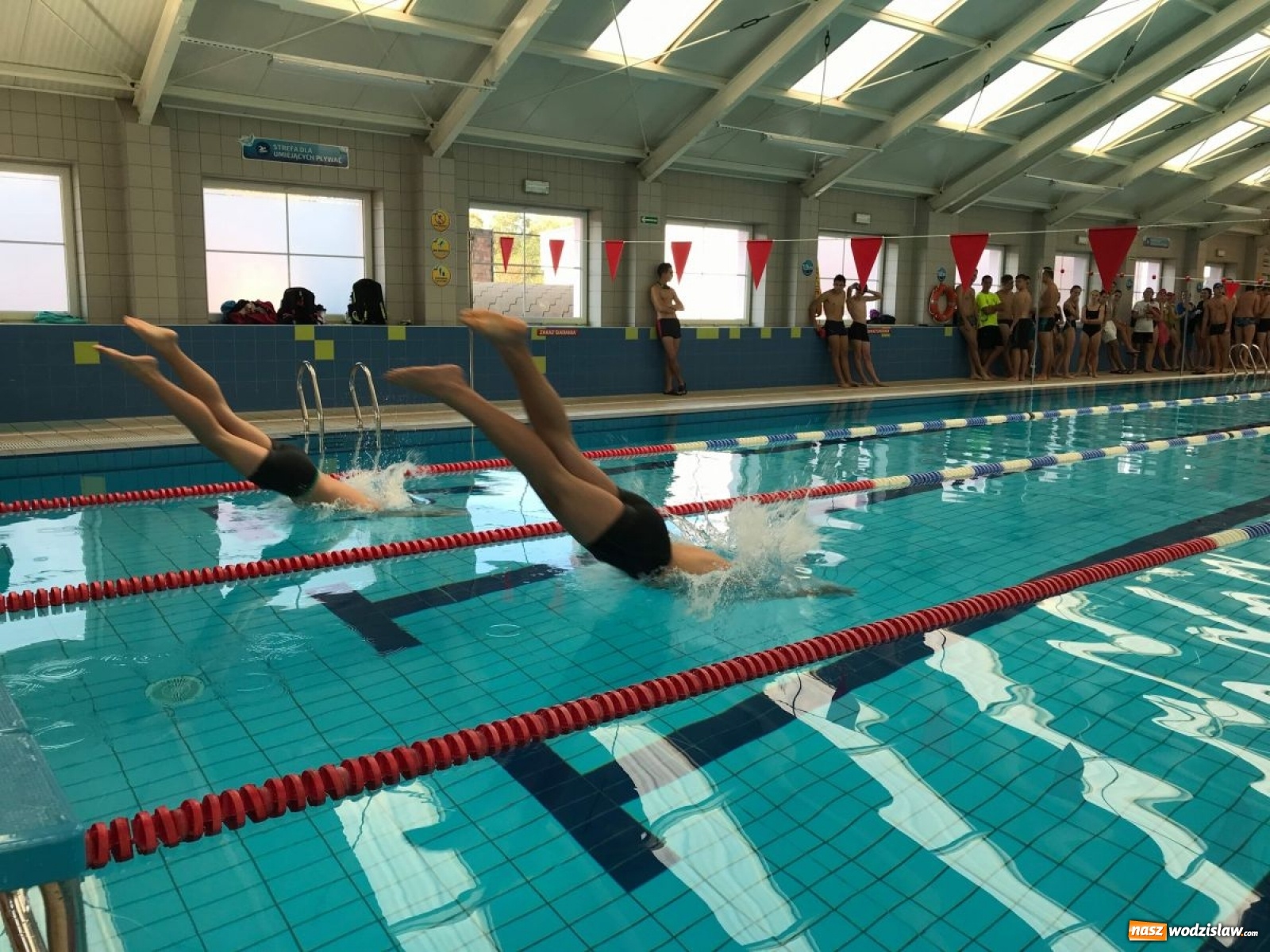 Zdjęcie w galerii na portalu naszwodzislaw.com: Na Mancie pływali o Puchar Starosty wiadomości z regionu