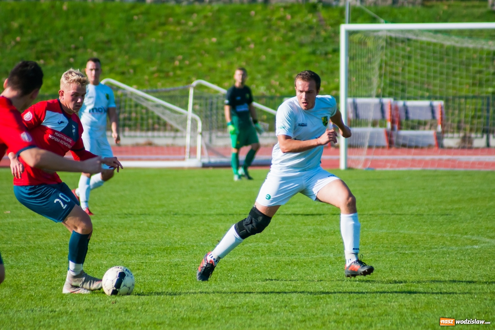 Zdjęcie w galerii na portalu naszwodzislaw.com: Klasa okręgowa. Polonia bez punktów w Raciborzu [FOTO i WIDEO] wiadomości z regionu