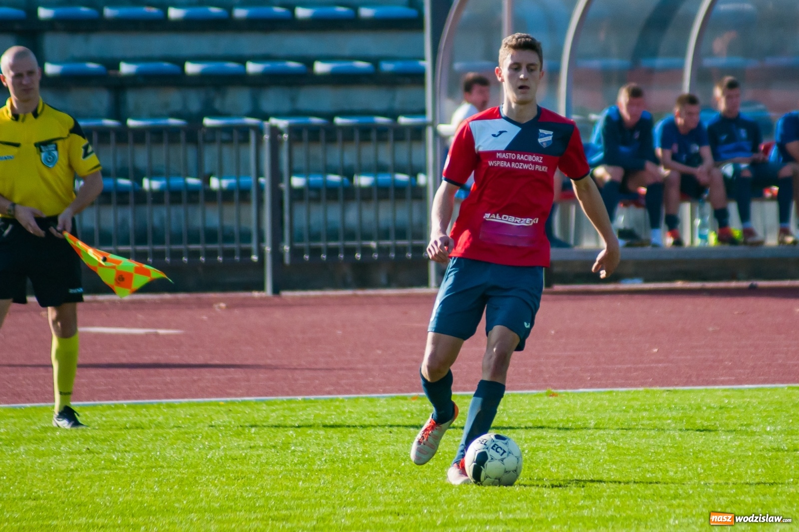 Zdjęcie w galerii na portalu naszwodzislaw.com: Klasa okręgowa. Polonia bez punktów w Raciborzu [FOTO i WIDEO] wiadomości z regionu