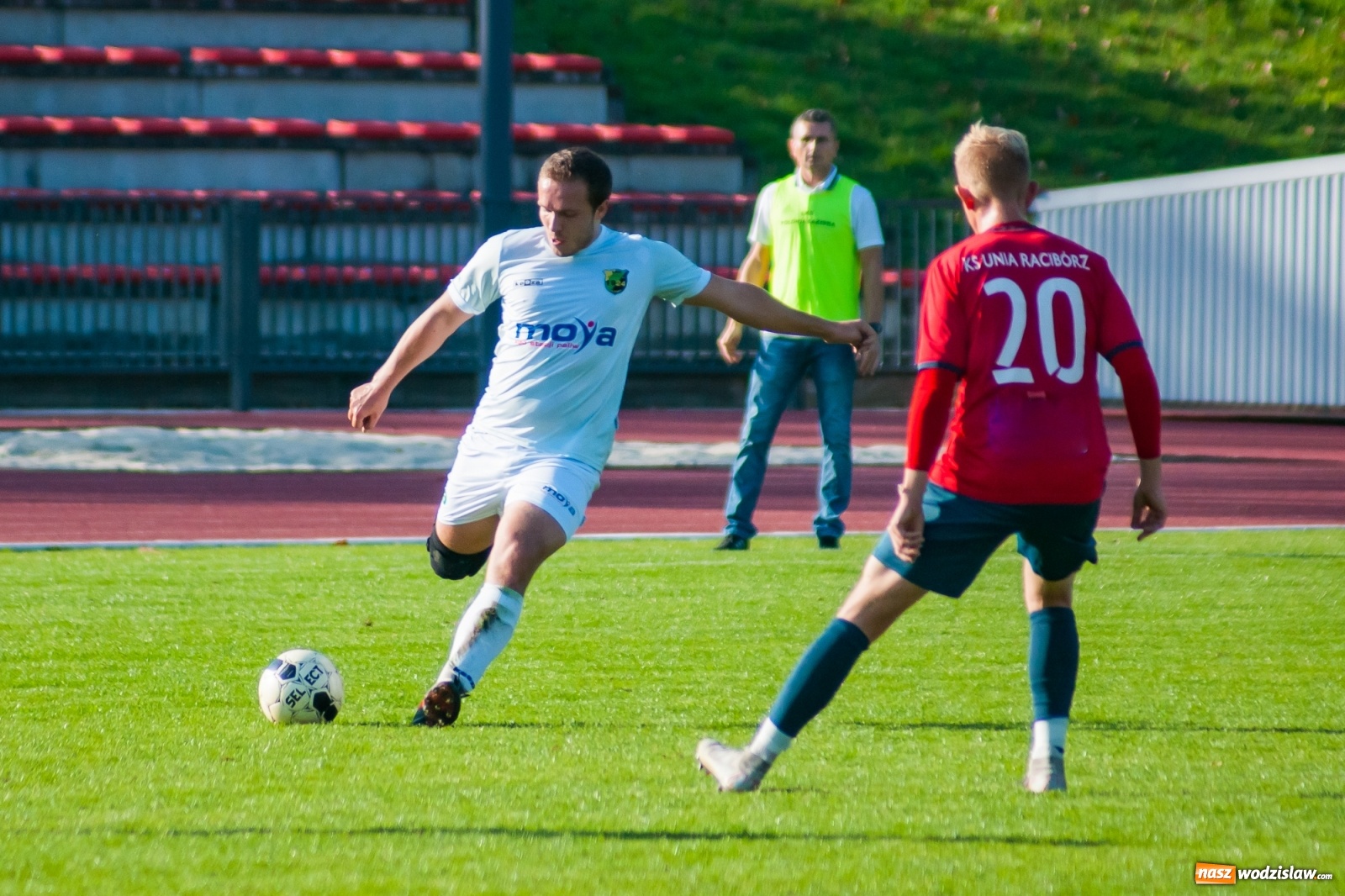 Zdjęcie w galerii na portalu naszwodzislaw.com: Klasa okręgowa. Polonia bez punktów w Raciborzu [FOTO i WIDEO] wiadomości z regionu