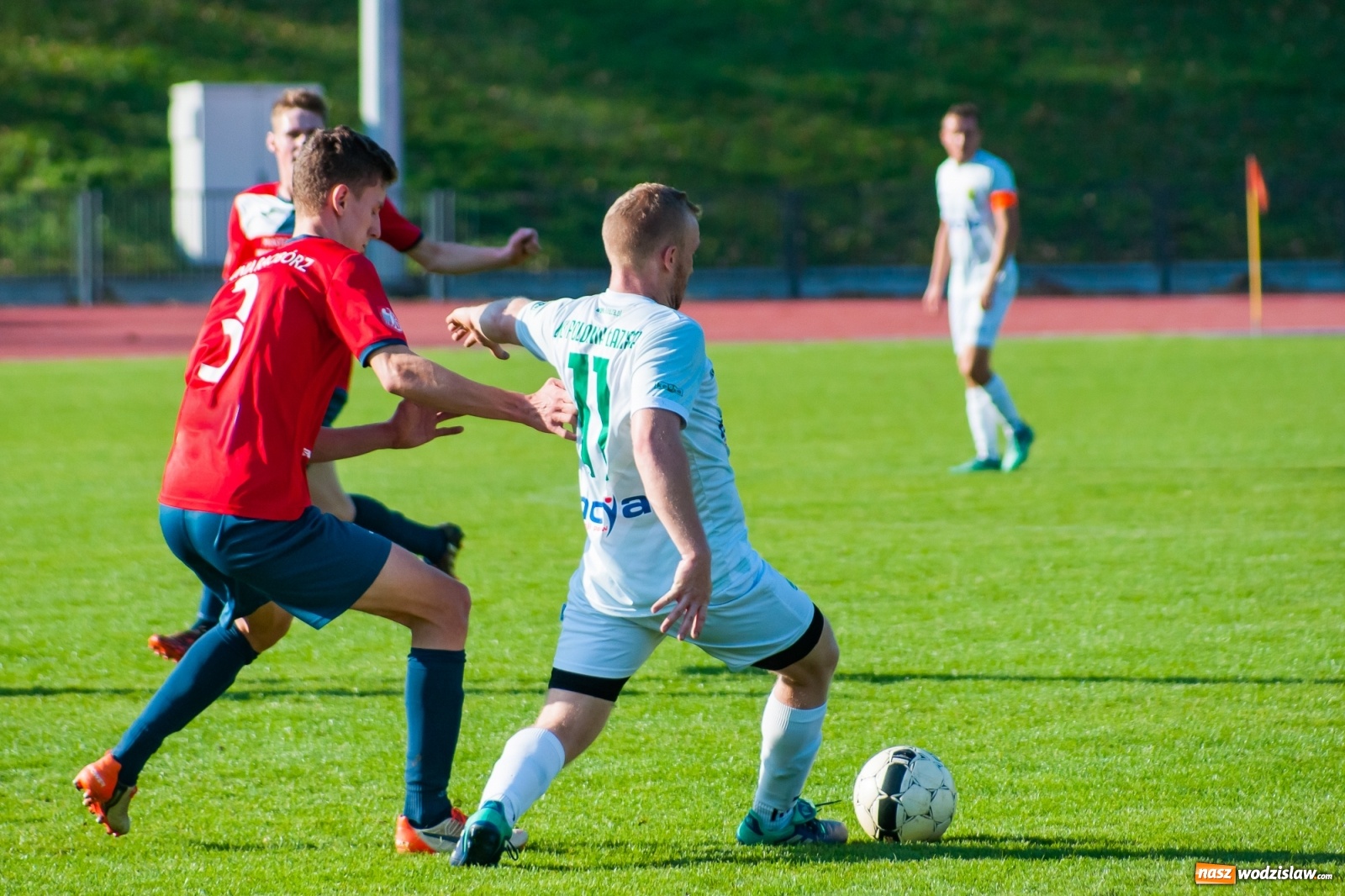 Zdjęcie w galerii na portalu naszwodzislaw.com: Klasa okręgowa. Polonia bez punktów w Raciborzu [FOTO i WIDEO] wiadomości z regionu