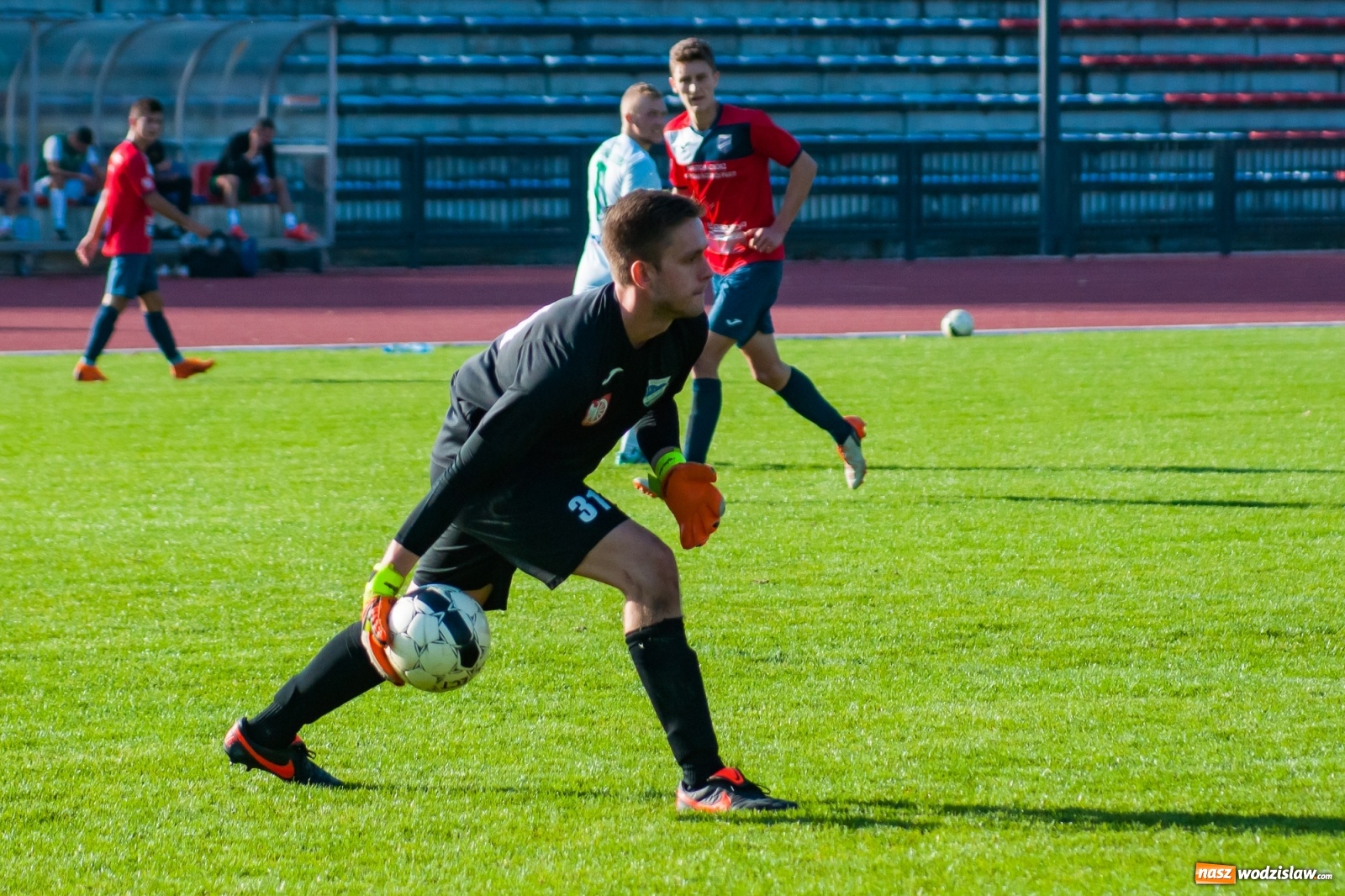 Zdjęcie w galerii na portalu naszwodzislaw.com: Klasa okręgowa. Polonia bez punktów w Raciborzu [FOTO i WIDEO] wiadomości z regionu