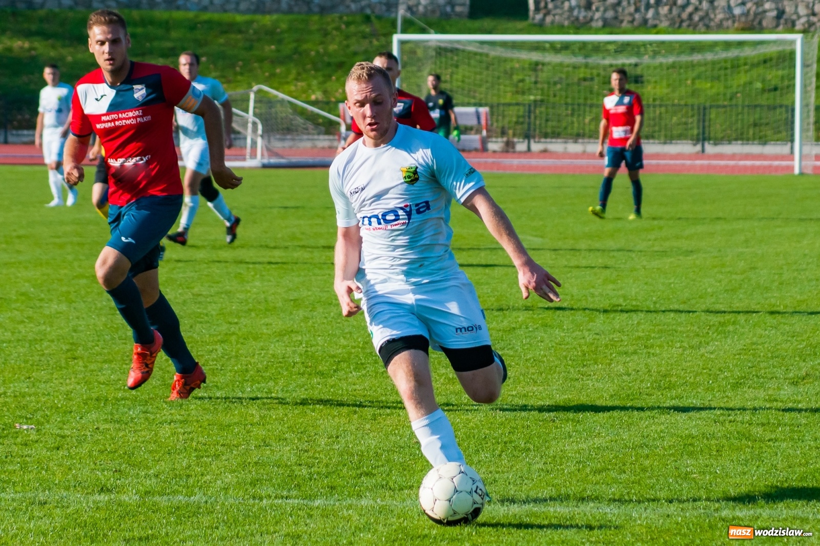 Zdjęcie w galerii na portalu naszwodzislaw.com: Klasa okręgowa. Polonia bez punktów w Raciborzu [FOTO i WIDEO] wiadomości z regionu