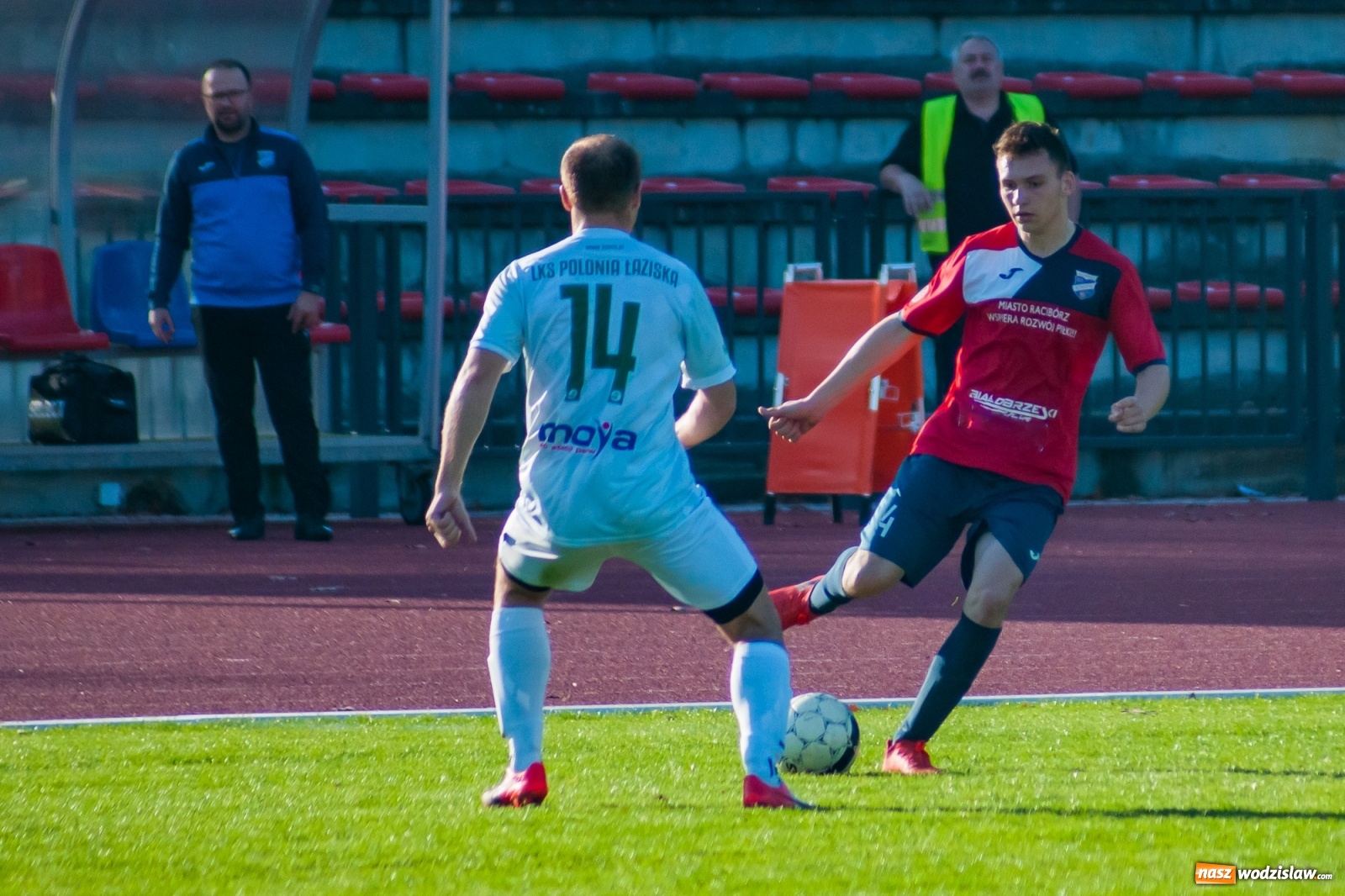 Zdjęcie w galerii na portalu naszwodzislaw.com: Klasa okręgowa. Polonia bez punktów w Raciborzu [FOTO i WIDEO] wiadomości z regionu