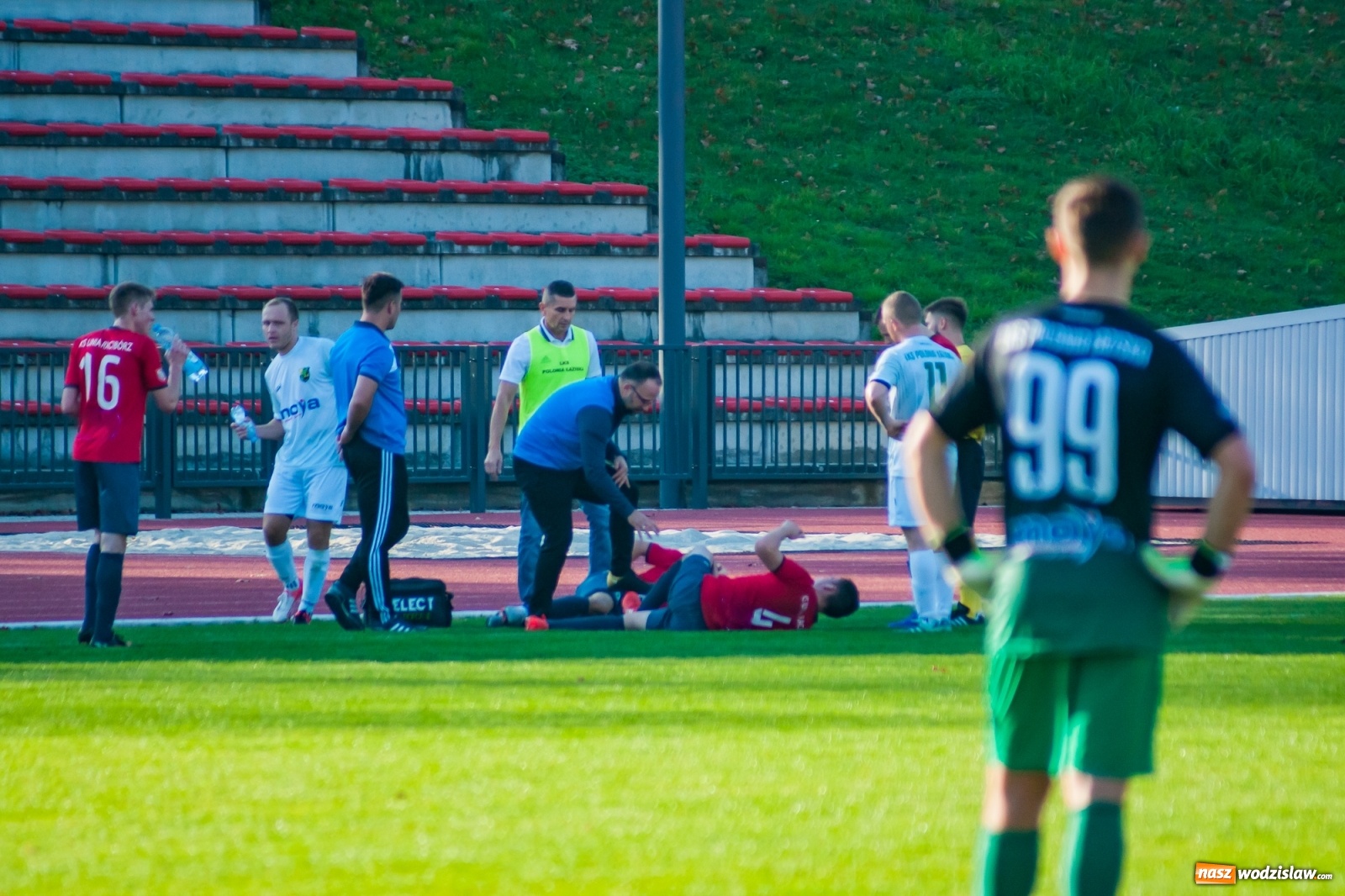 Zdjęcie w galerii na portalu naszwodzislaw.com: Klasa okręgowa. Polonia bez punktów w Raciborzu [FOTO i WIDEO] wiadomości z regionu