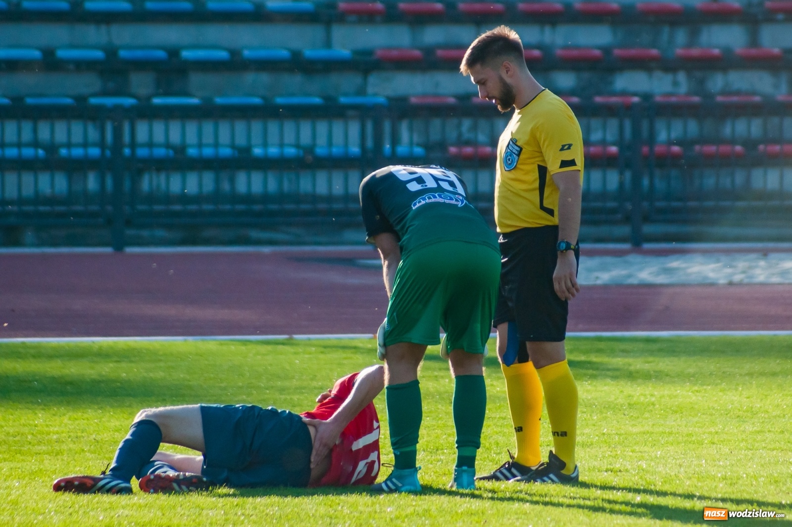 Zdjęcie w galerii na portalu naszwodzislaw.com: Klasa okręgowa. Polonia bez punktów w Raciborzu [FOTO i WIDEO] wiadomości z regionu
