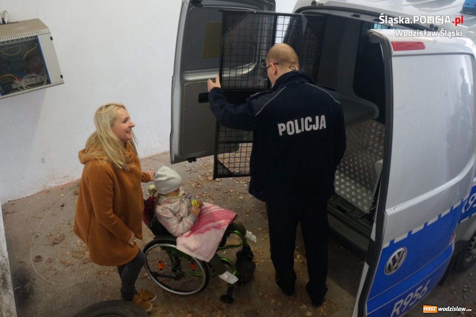 Zdjęcie w galerii na portalu naszwodzislaw.com: Przedszkolaki z wizytą w wodzisławskiej komendzie wiadomości z regionu