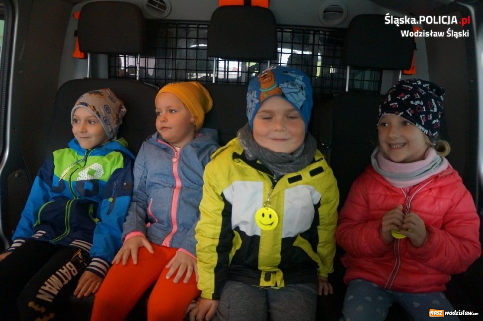 Zdjęcie w galerii na portalu naszwodzislaw.com: Przedszkolaki z wizytą w wodzisławskiej komendzie wiadomości z regionu