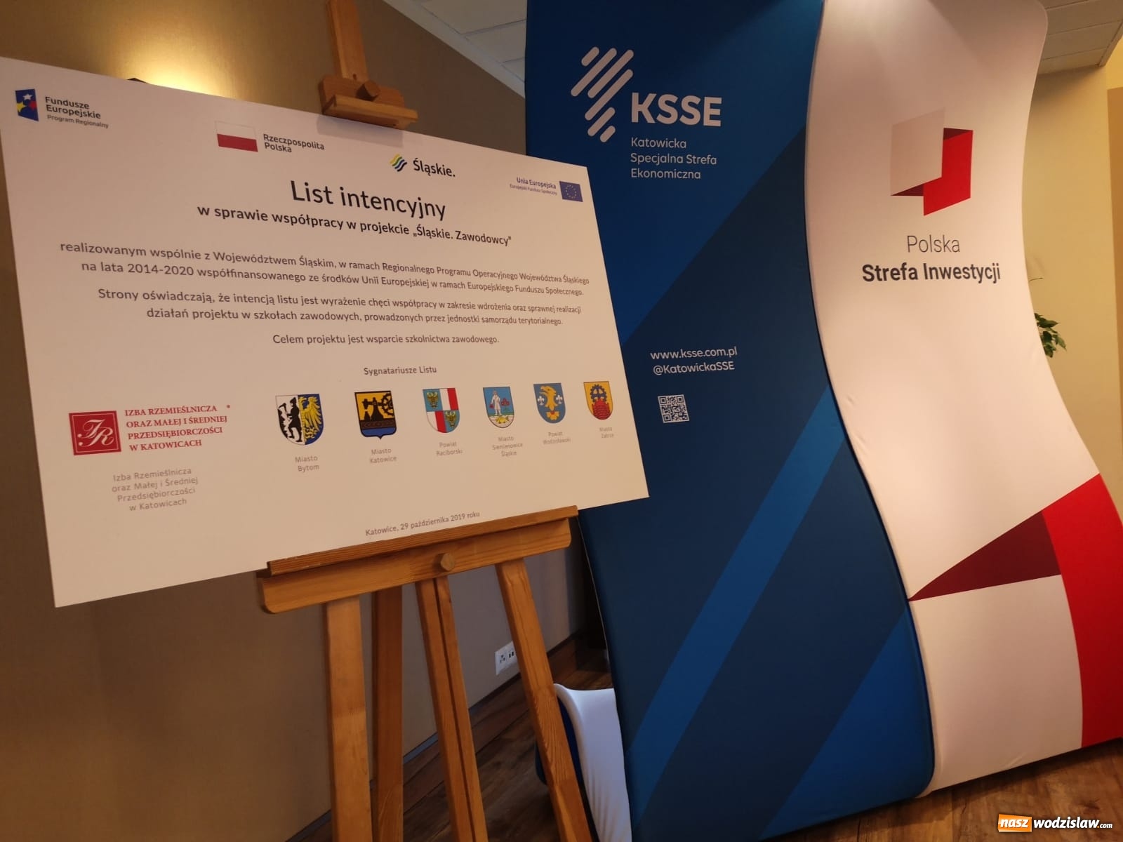 Zdjęcie w galerii na portalu naszwodzislaw.com: Dodatkowe wsparcie dla szkolenia zawodowców w powiecie wiadomości z regionu