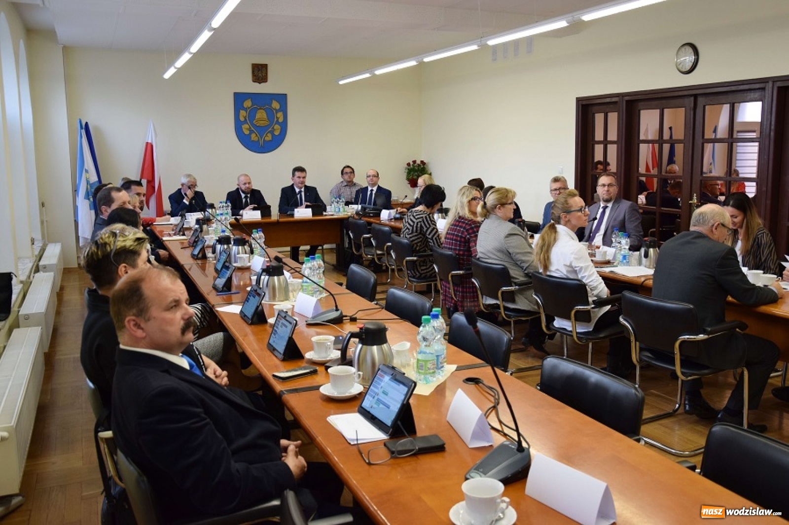 Zdjęcie w galerii na portalu naszwodzislaw.com: Rada Gminy Mszana. Komunikacja i dodatkowe środki na remont dróg wiadomości z regionu