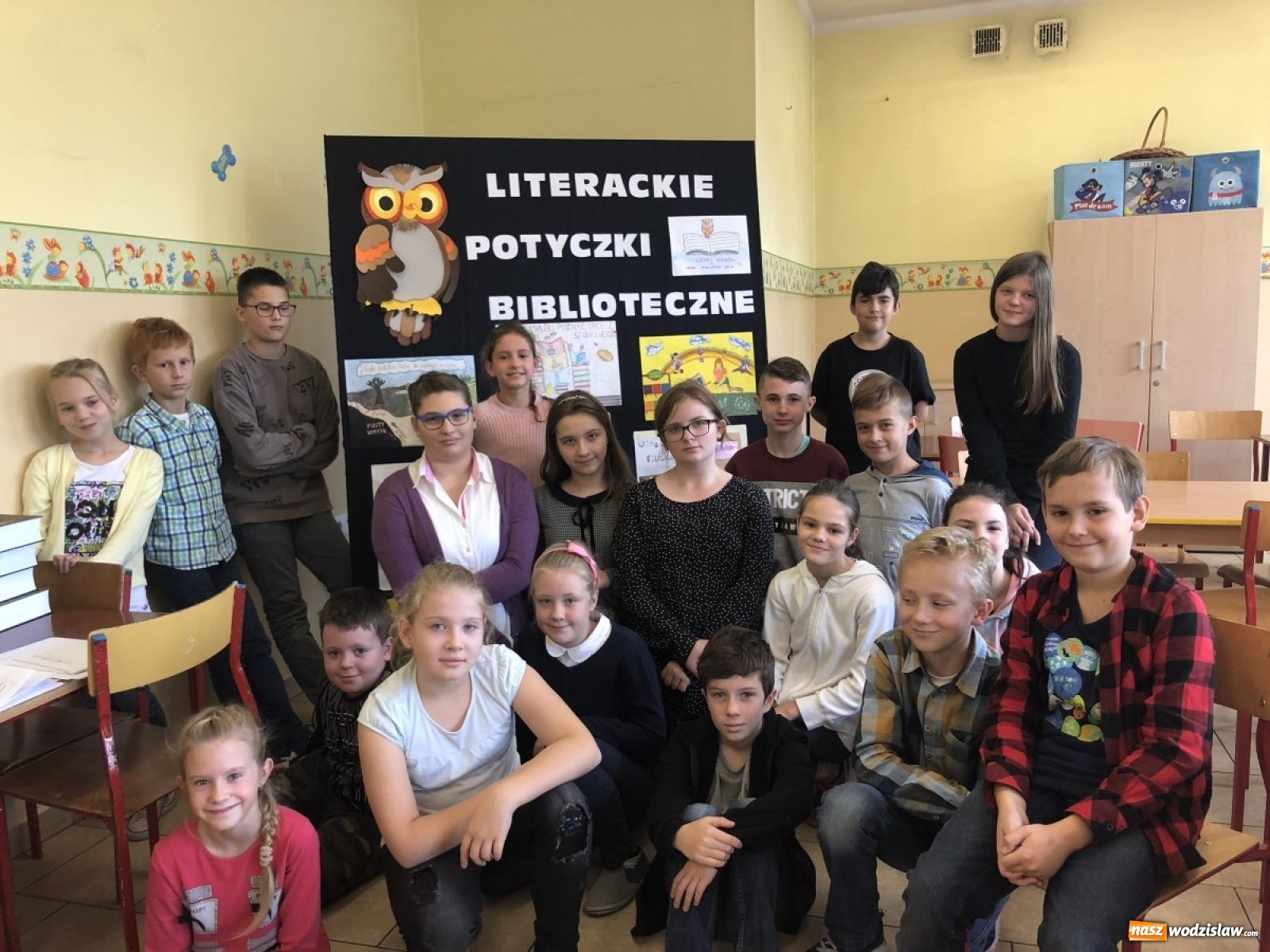 Zdjęcie w galerii na portalu naszwodzislaw.com: Literackie Potyczki Biblioteczne w ZSP3 wiadomości z regionu