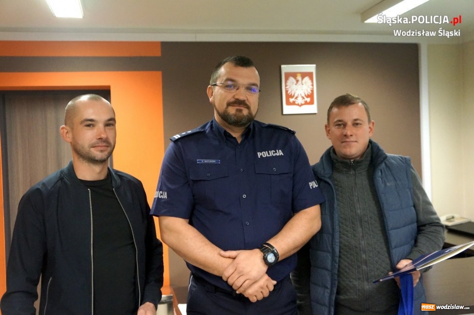 Zdjęcie w galerii na portalu naszwodzislaw.com: Komendant podziękował za obywatelską postawę wiadomości z regionu