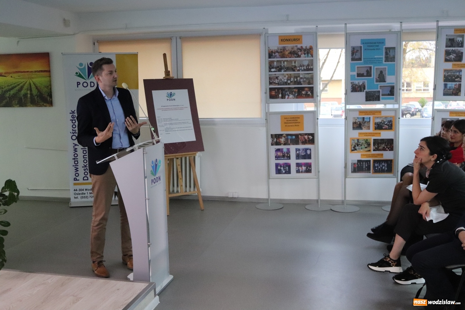 Zdjęcie w galerii na portalu naszwodzislaw.com: Polsko-gruzińskie rozmowy o edukacji wiadomości z regionu