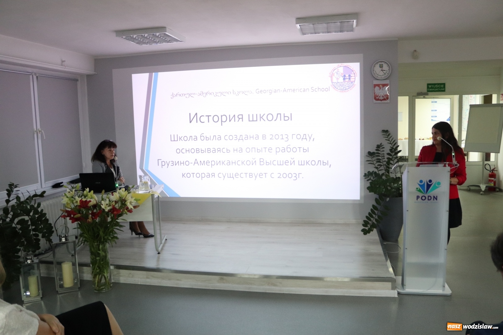 Zdjęcie w galerii na portalu naszwodzislaw.com: Polsko-gruzińskie rozmowy o edukacji wiadomości z regionu