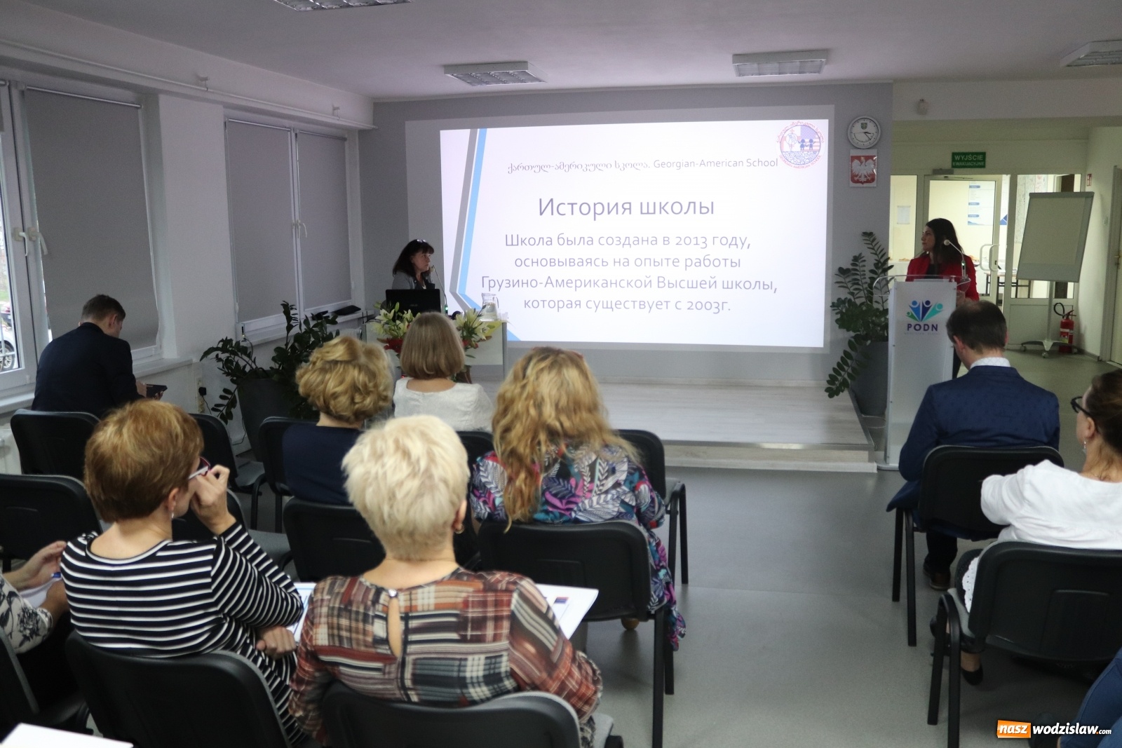 Zdjęcie w galerii na portalu naszwodzislaw.com: Polsko-gruzińskie rozmowy o edukacji wiadomości z regionu