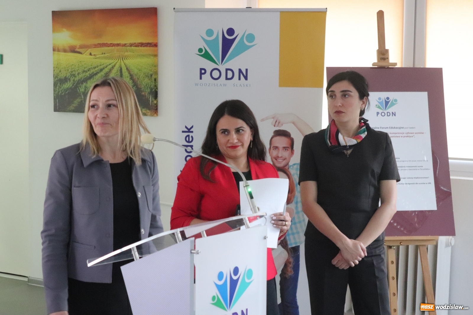 Zdjęcie w galerii na portalu naszwodzislaw.com: Polsko-gruzińskie rozmowy o edukacji wiadomości z regionu