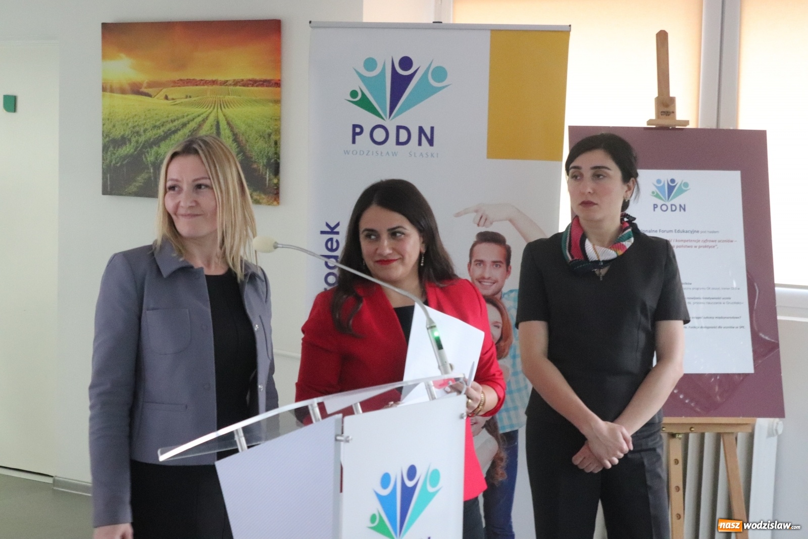 Zdjęcie w galerii na portalu naszwodzislaw.com: Polsko-gruzińskie rozmowy o edukacji wiadomości z regionu