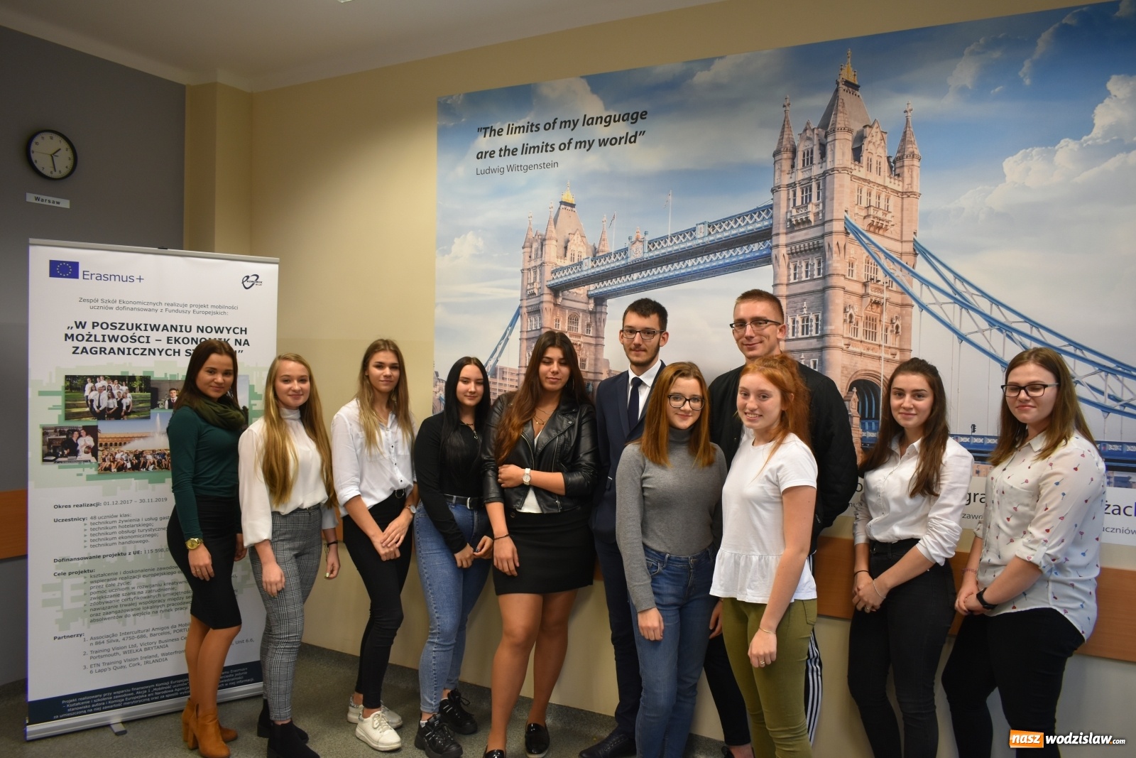 Zdjęcie w galerii na portalu naszwodzislaw.com: Wodzisławski Ekonomik podsumował kończący się projekt europejski wiadomości z regionu