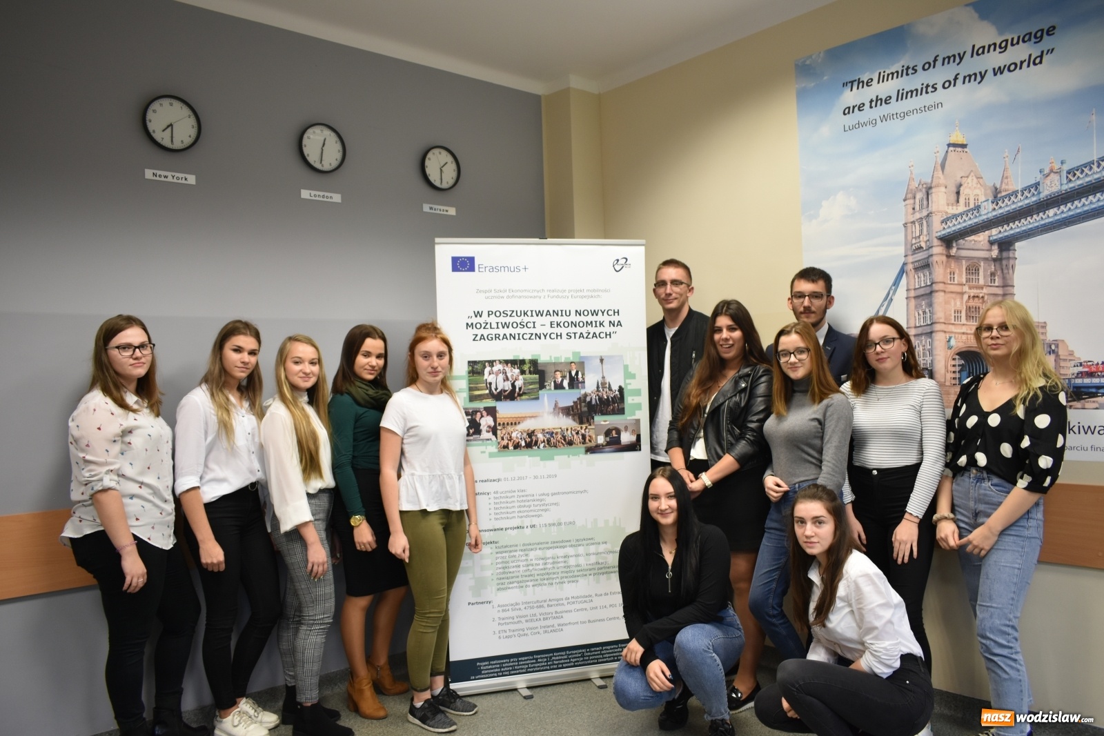 Zdjęcie w galerii na portalu naszwodzislaw.com: Wodzisławski Ekonomik podsumował kończący się projekt europejski wiadomości z regionu