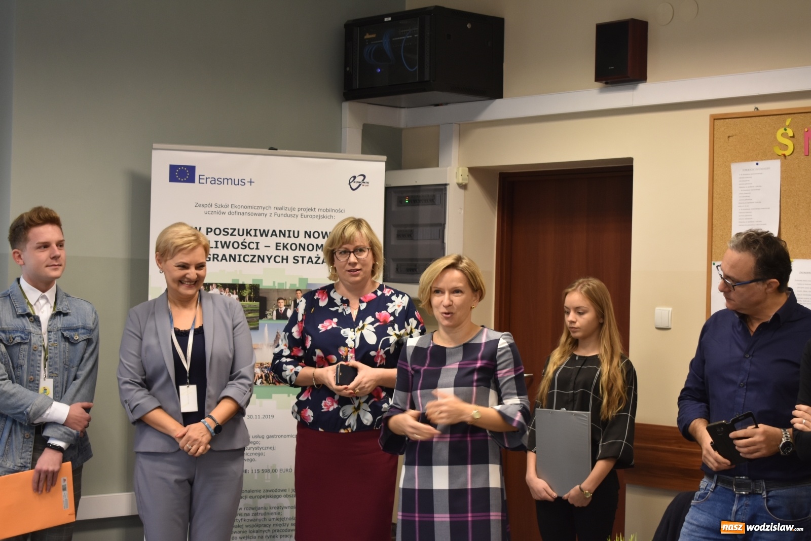 Zdjęcie w galerii na portalu naszwodzislaw.com: Wodzisławski Ekonomik podsumował kończący się projekt europejski wiadomości z regionu