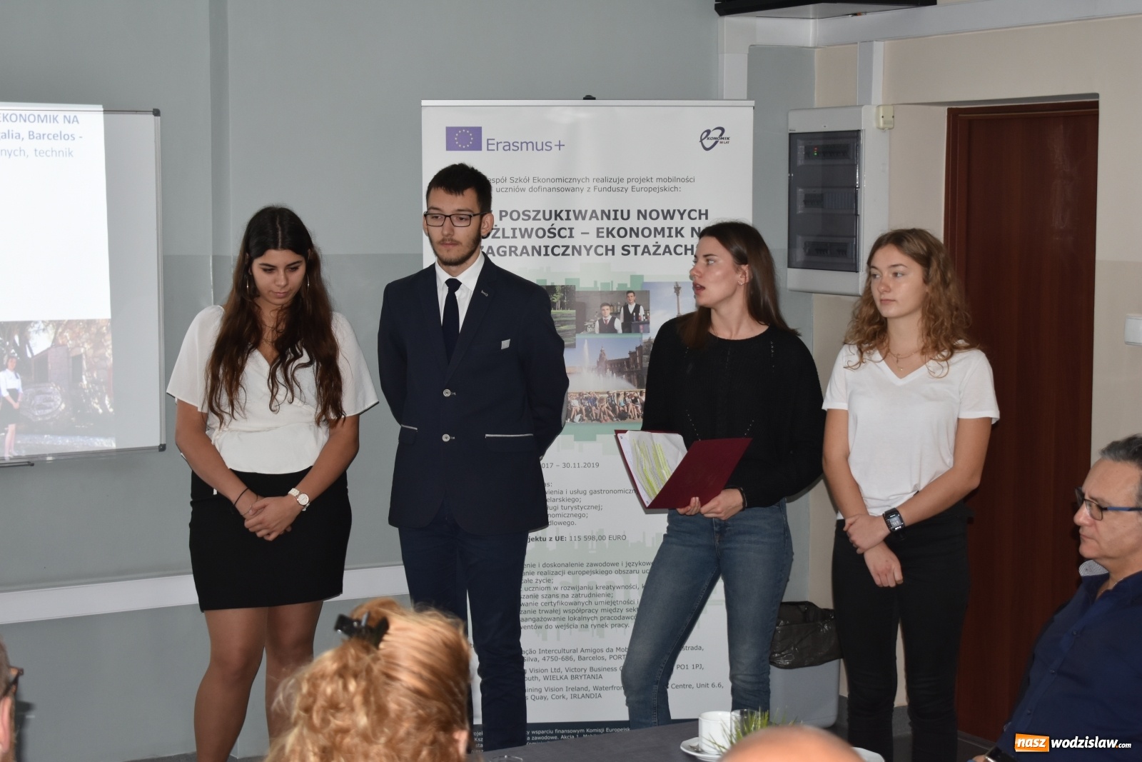 Zdjęcie w galerii na portalu naszwodzislaw.com: Wodzisławski Ekonomik podsumował kończący się projekt europejski wiadomości z regionu