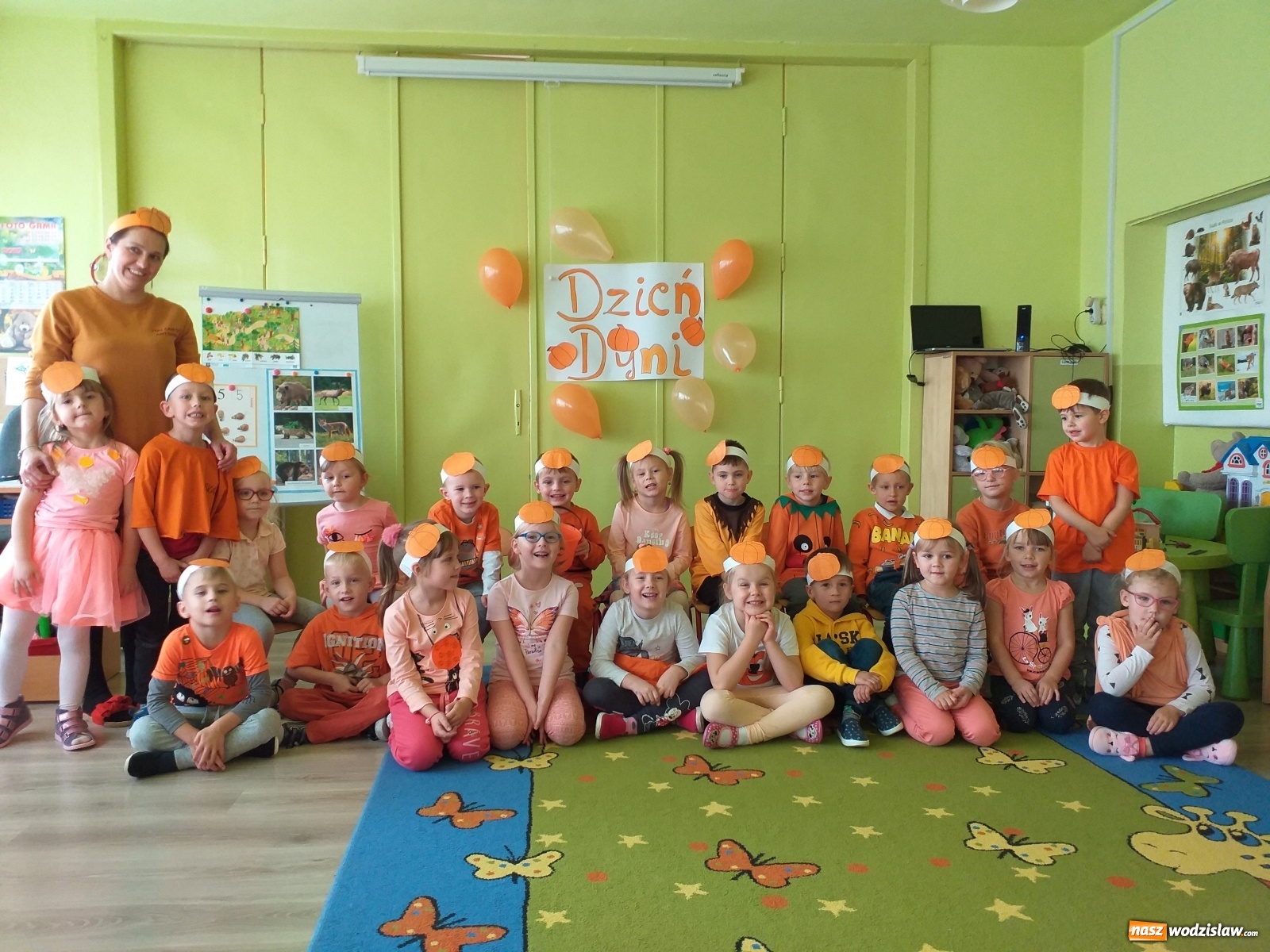 Zdjęcie w galerii na portalu naszwodzislaw.com: Dzień Dyni w Publicznym Przedszkolu numer 2 wiadomości z regionu