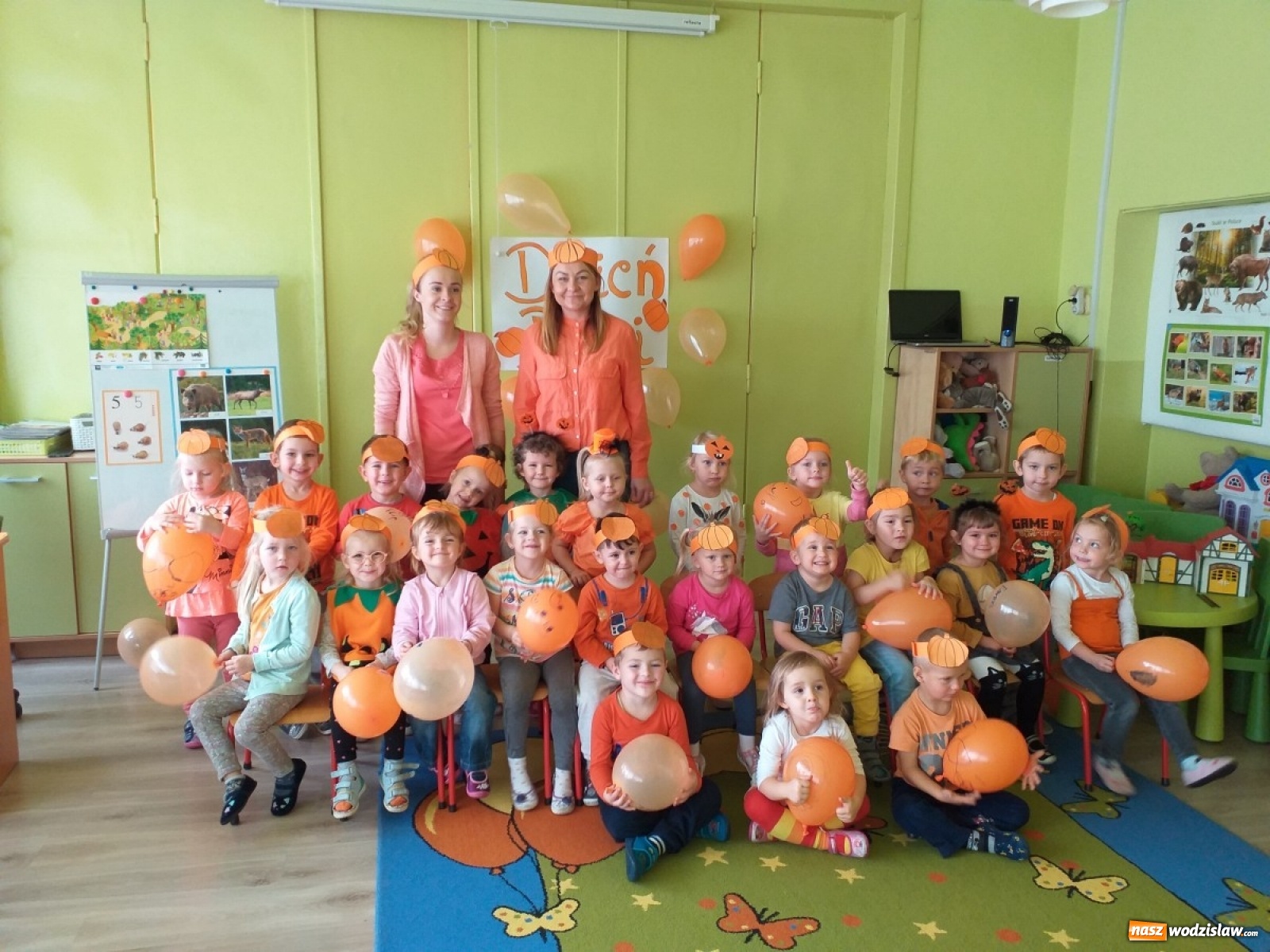Zdjęcie w galerii na portalu naszwodzislaw.com: Dzień Dyni w Publicznym Przedszkolu numer 2 wiadomości z regionu