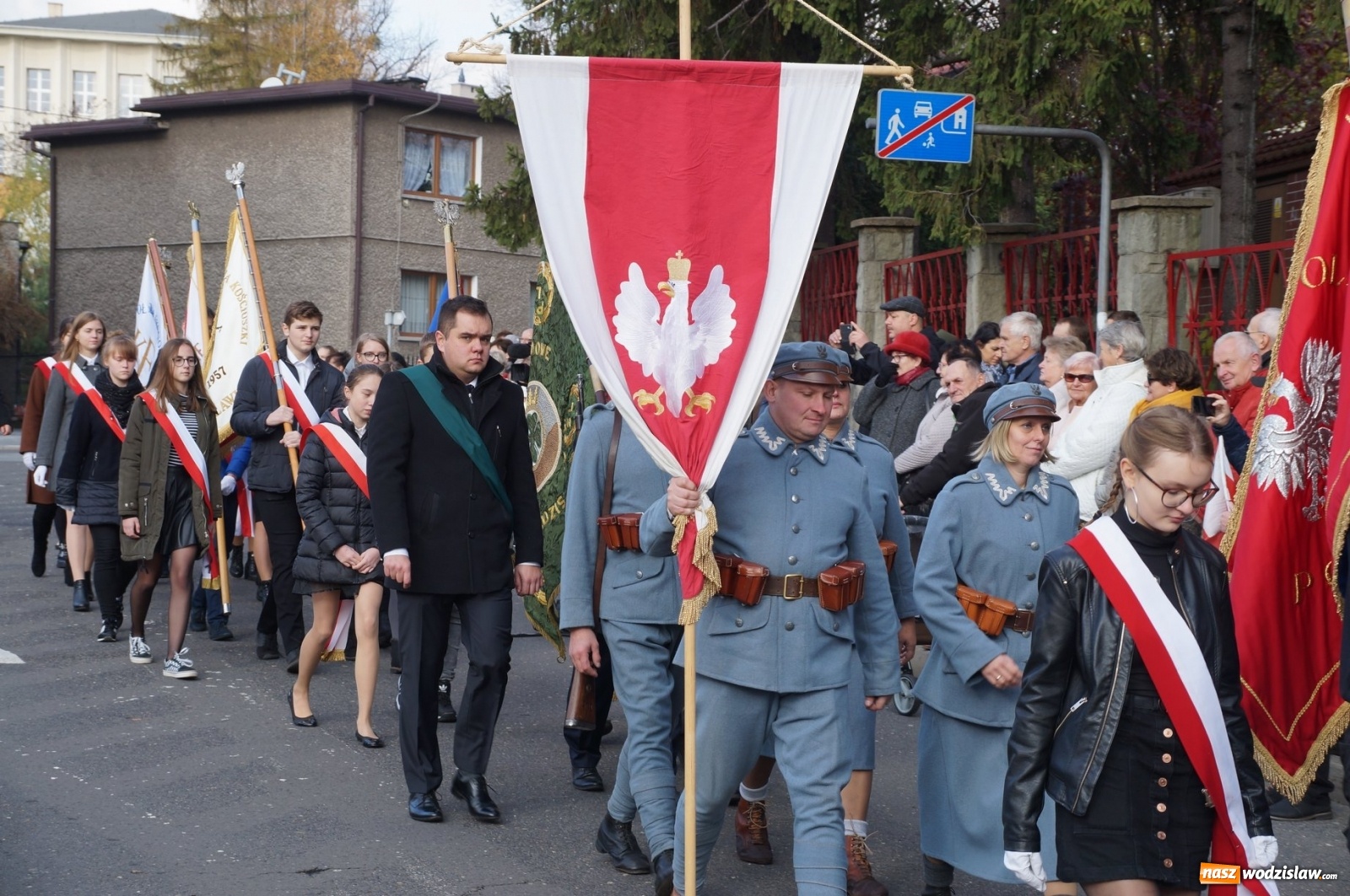 Zdjęcie w galerii na portalu naszwodzislaw.com: Obchody Święta Niepodległości za nami wiadomości z regionu