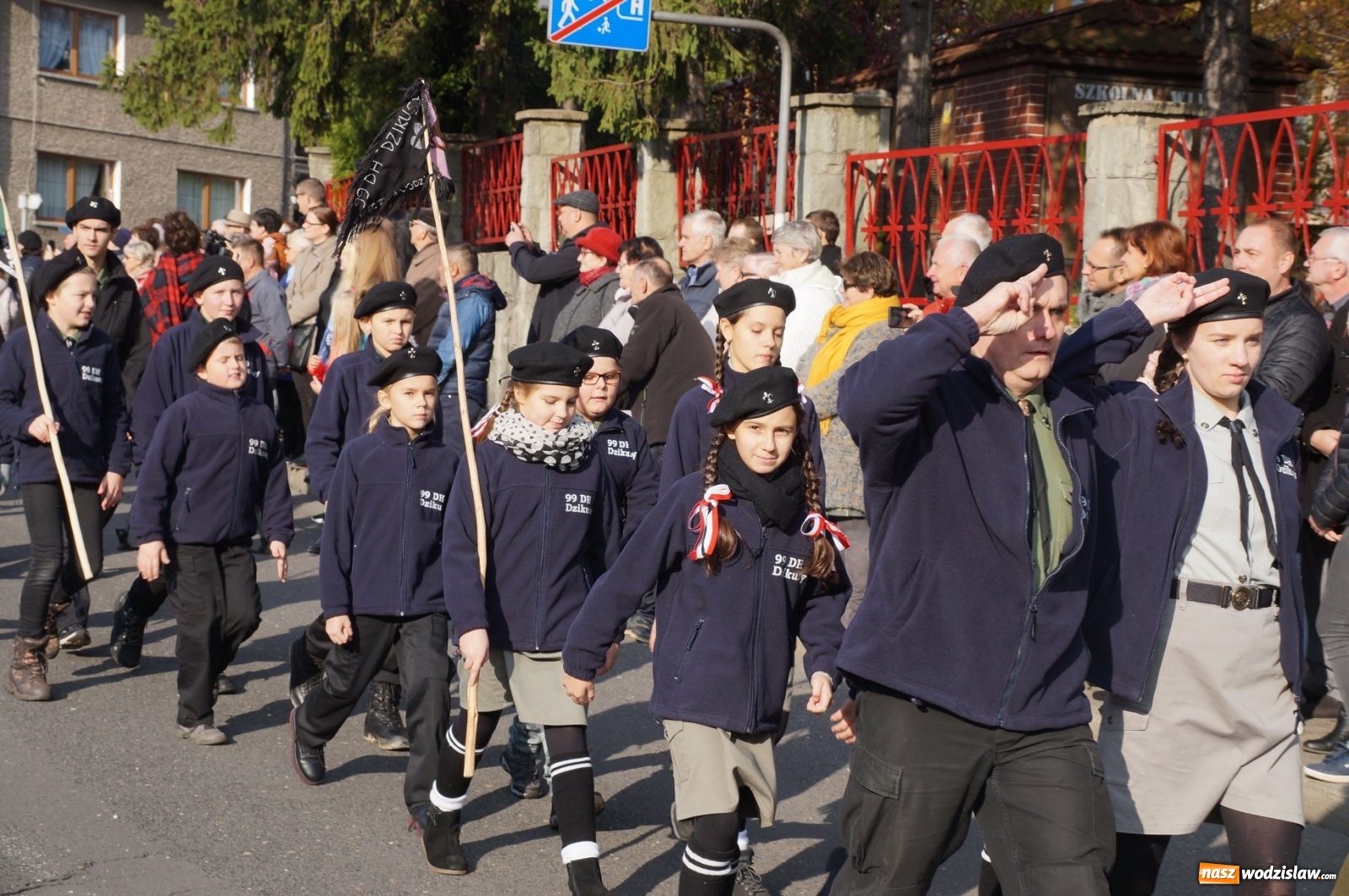 Zdjęcie w galerii na portalu naszwodzislaw.com: Obchody Święta Niepodległości za nami wiadomości z regionu