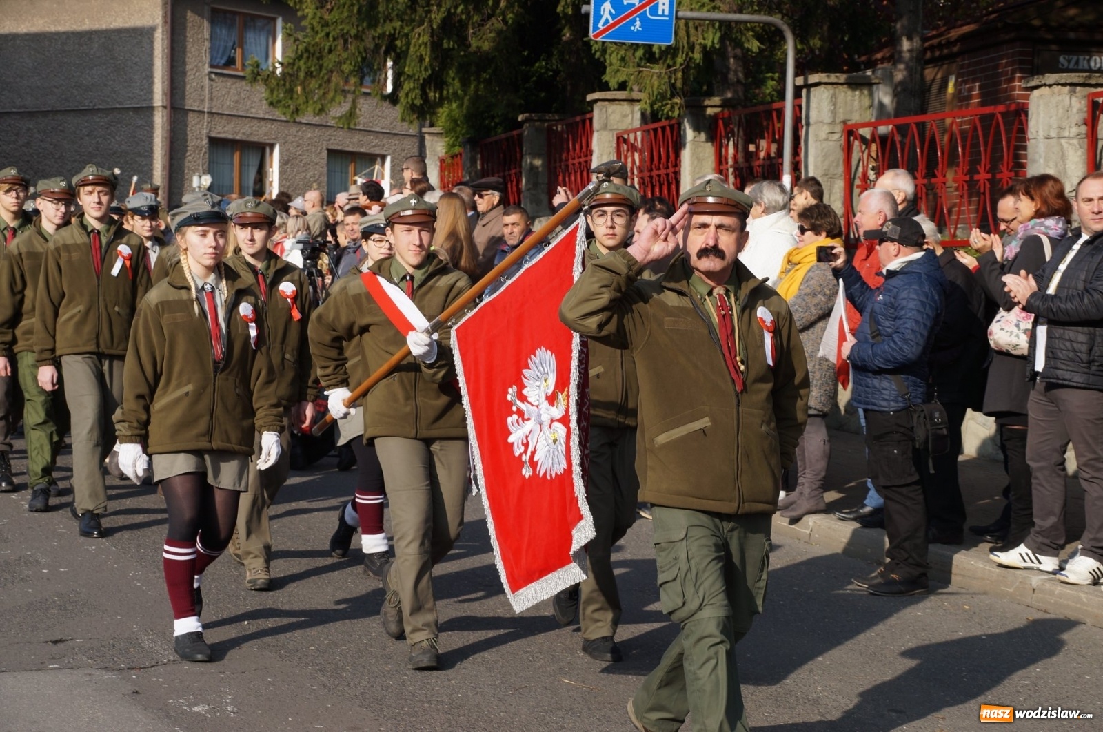 Zdjęcie w galerii na portalu naszwodzislaw.com: Obchody Święta Niepodległości za nami wiadomości z regionu