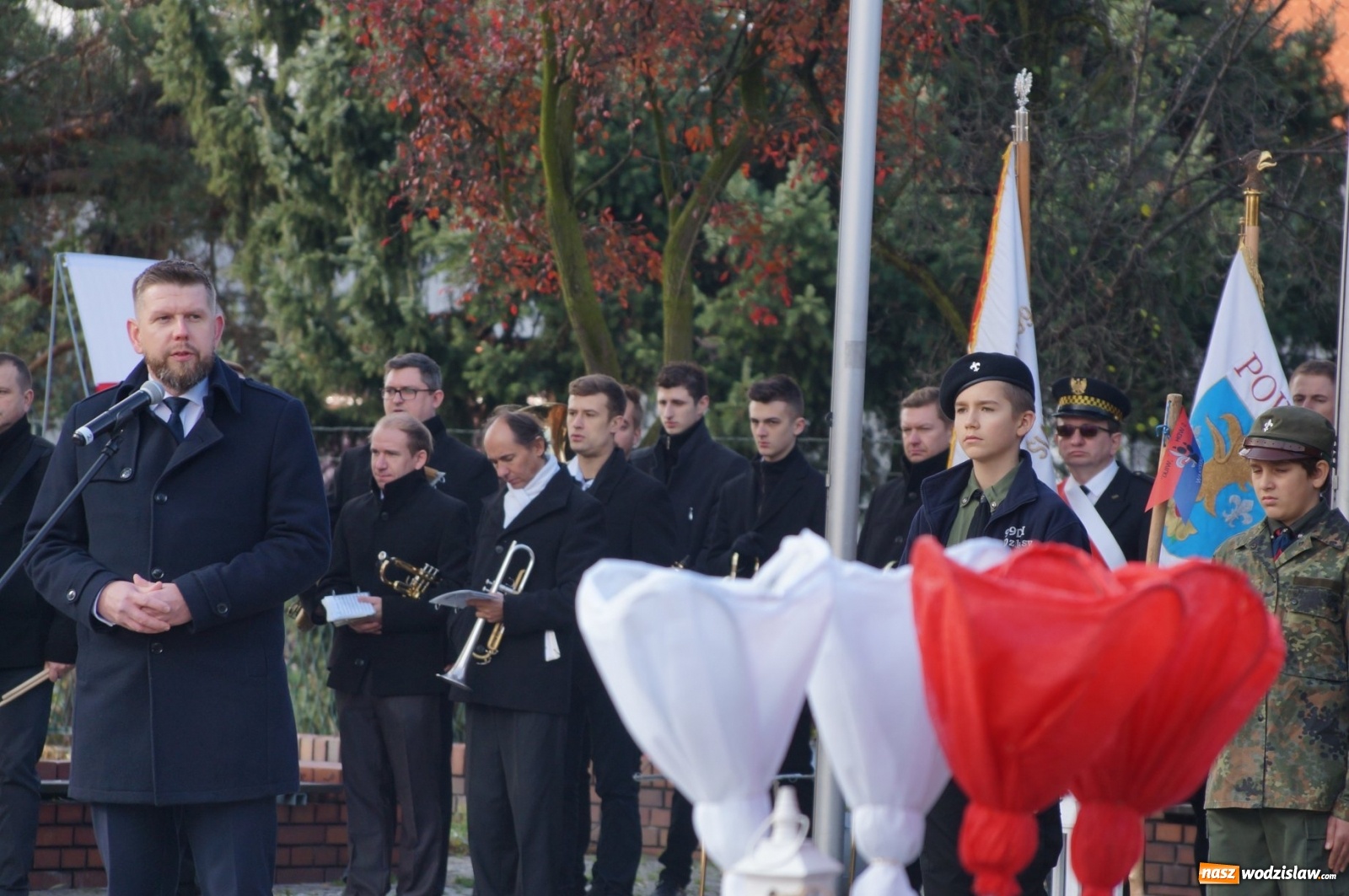 Zdjęcie w galerii na portalu naszwodzislaw.com: Obchody Święta Niepodległości za nami wiadomości z regionu