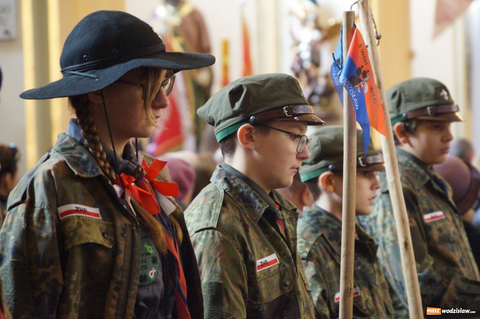 Zdjęcie w galerii na portalu naszwodzislaw.com: Obchody Święta Niepodległości za nami wiadomości z regionu
