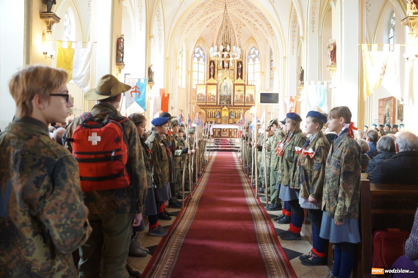 Zdjęcie w galerii na portalu naszwodzislaw.com: Obchody Święta Niepodległości za nami wiadomości z regionu