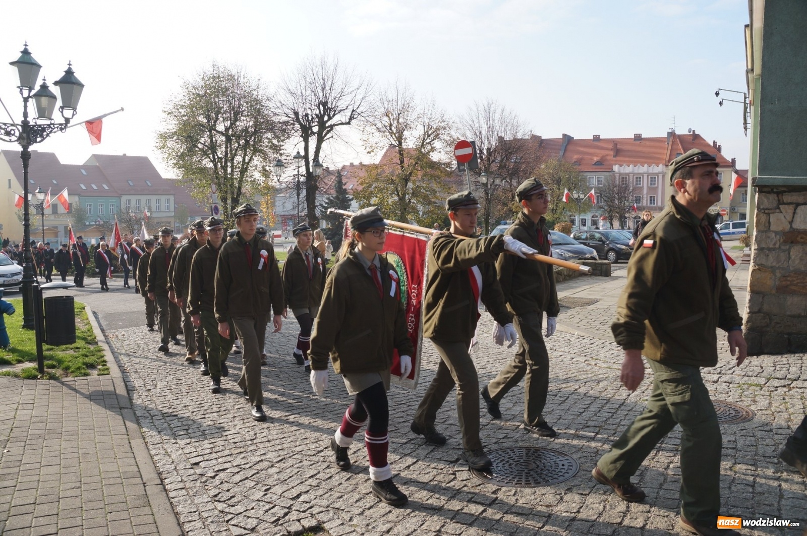 Zdjęcie w galerii na portalu naszwodzislaw.com: Obchody Święta Niepodległości za nami wiadomości z regionu