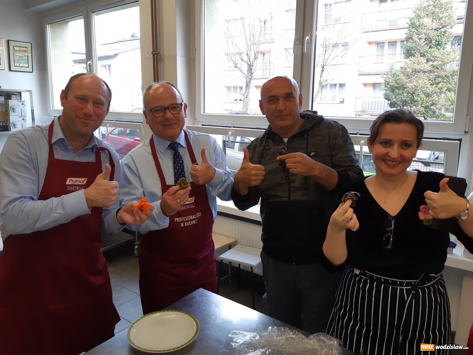 Zdjęcie w galerii na portalu naszwodzislaw.com: Kuchnia Ekonomika stała się na tydzień królestwem nowego projektu wiadomości z regionu