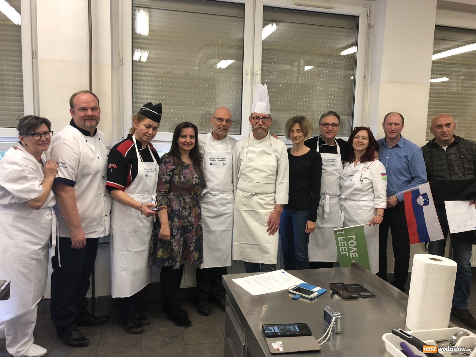 Zdjęcie w galerii na portalu naszwodzislaw.com: Kuchnia Ekonomika stała się na tydzień królestwem nowego projektu wiadomości z regionu